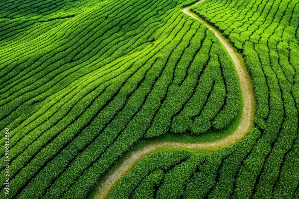 Fototapeta premium Vendange of Red Wine at Château Gruaud-Larose Grand Cru, Saint Julien, Bordeaux in France. Beautiful simple AI generated image