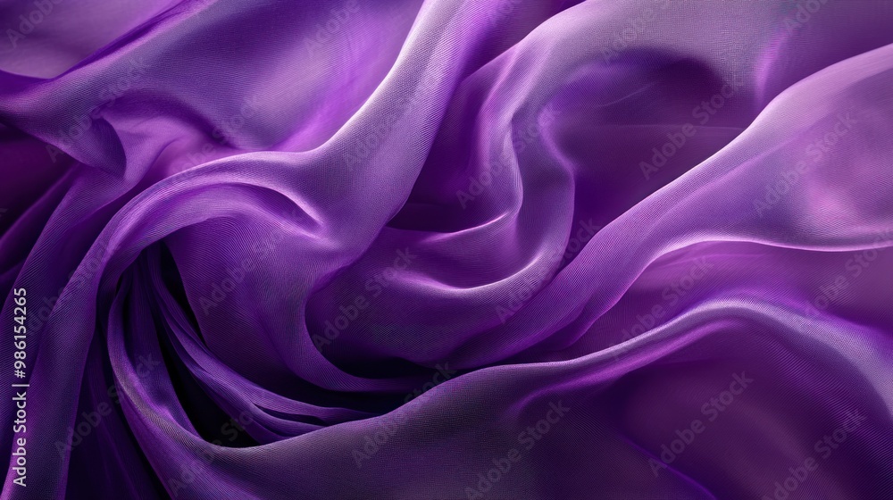Close up of soft, purple fabric with delicate texture. Close up of soft, purple fabric with delicate texture.