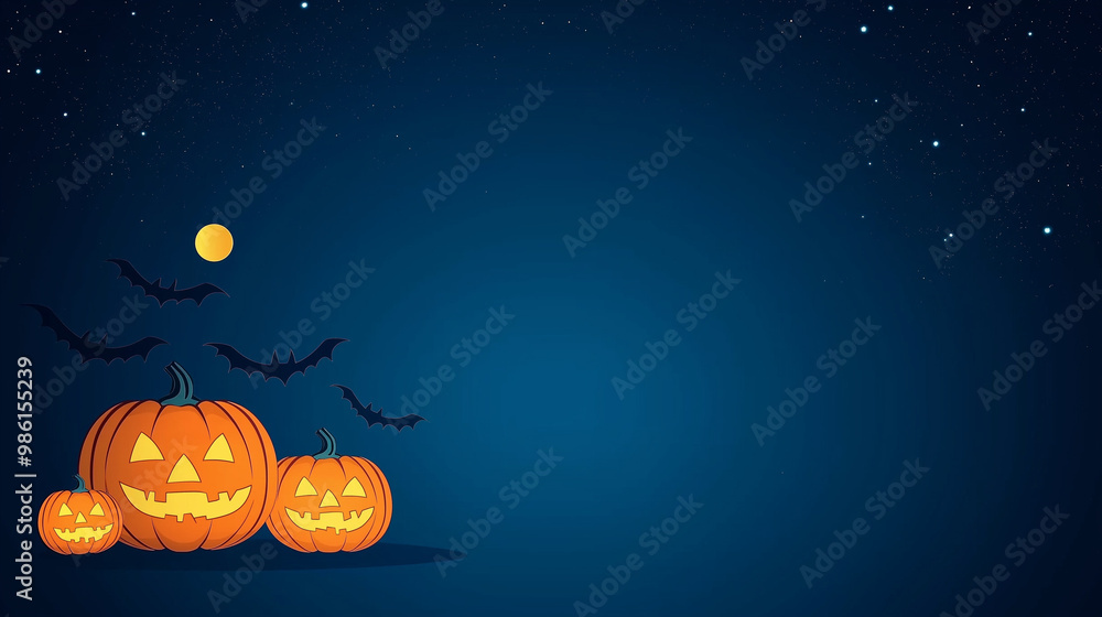 Halloween event background with charming upscale pumpkins. Premium illustration for banners, posters, greetings and Halloween celebrations. Halloween event background with charming upscale pumpkins. Premium illustration for banners, posters, greetings and Halloween celebrations.