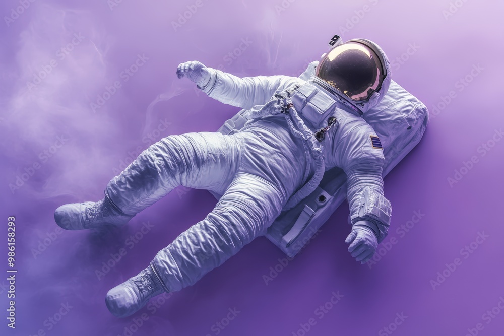 astronaut floating in outer space nebula galaxy stars background animation -- 4k new stock video footage . Beautiful simple AI generated image astronaut floating in outer space nebula galaxy stars background animation -- 4k new stock video footage . Beautiful simple AI generated image