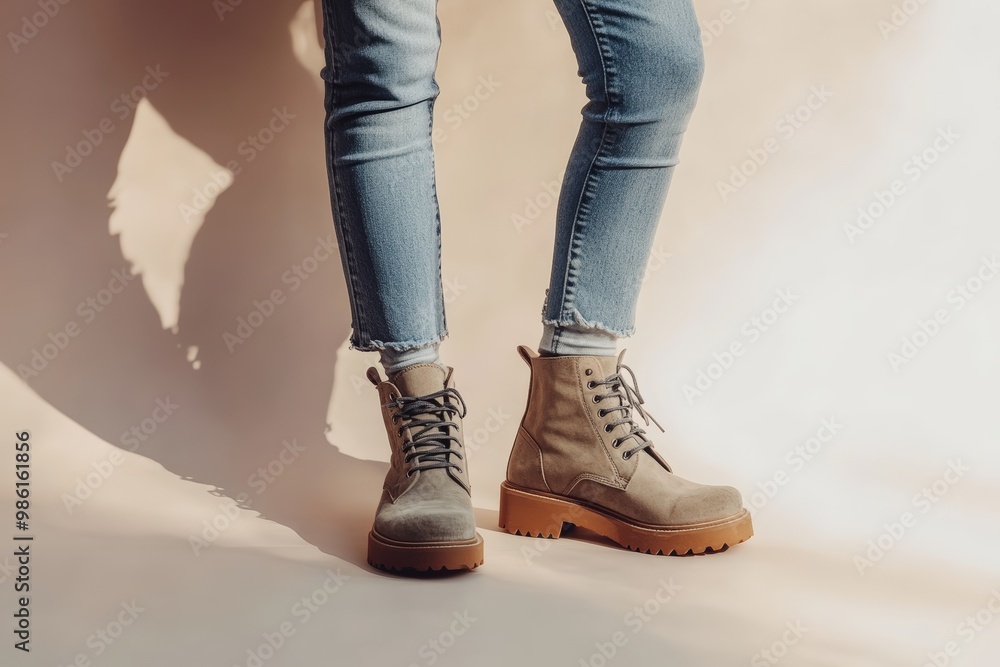 woman wearing sunglasses pink hat fashion clothing close-up. Beautiful simple AI generated image
