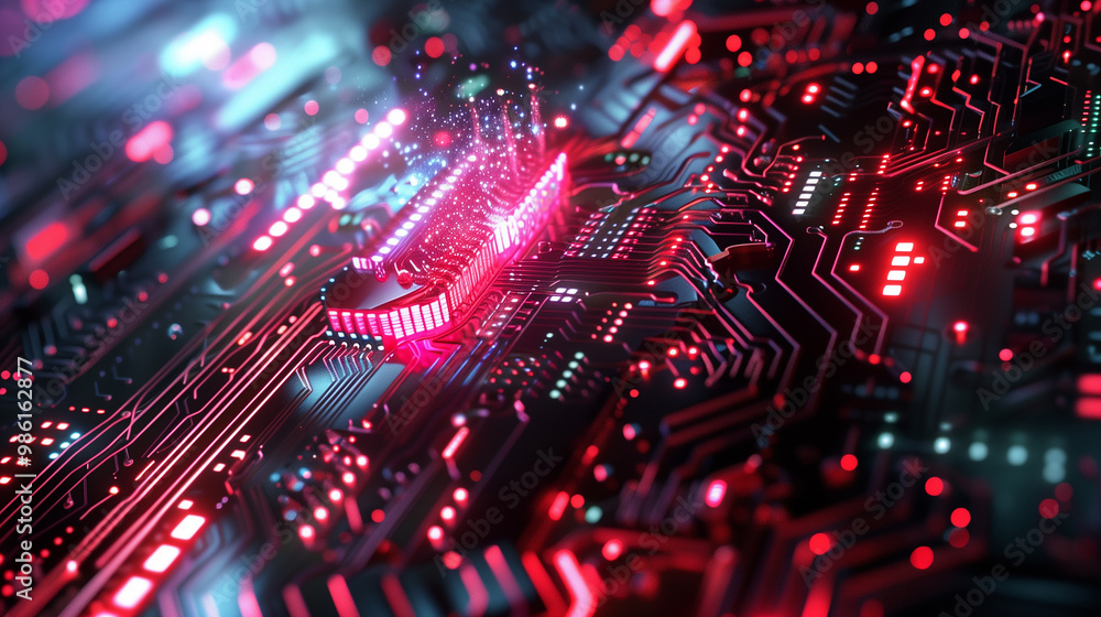digital tech background digital tech background