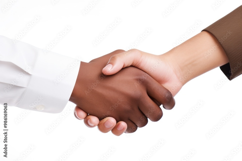 A handshake between a business person and a community leader, demonstrating social responsibility and engagement A handshake between a business person and a community leader, demonstrating social responsibility and engagement