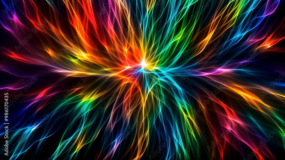 Abstract colorful background with liquid neon flowing paint ink, sparkling iridescent plasma, fluid gradient. Abstract colorful background with liquid neon flowing paint ink, sparkling iridescent plasma, fluid gradient.