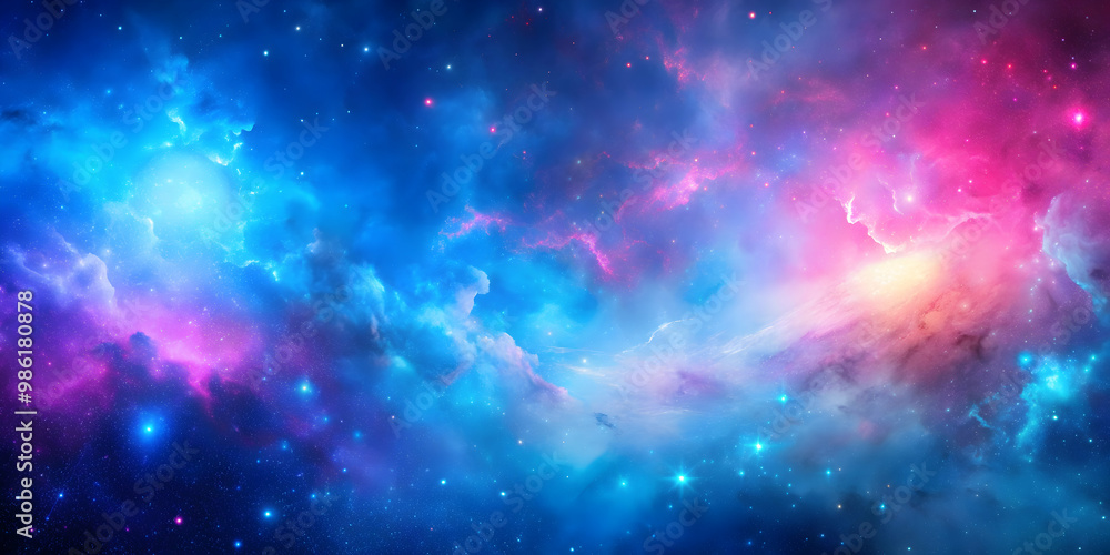Vibrant blue and pink space background with bright colored texture, space, background, vibrant, blue, pink, bright Vibrant blue and pink space background with bright colored texture, space, background, vibrant, blue, pink, bright