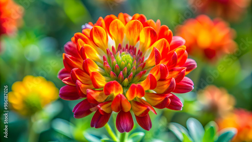 Close-up of a vibrant kidneyvetch flower in full bloom, kidneyvetch, flower, Anthyllis vulneraria, close-up, macro, bloom, nature photo