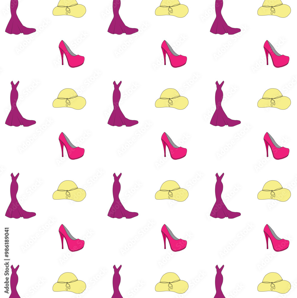 Beauty and fashion pattern design for the use of various feminine and luxury areas Beauty and fashion pattern design for the use of various feminine and luxury areas