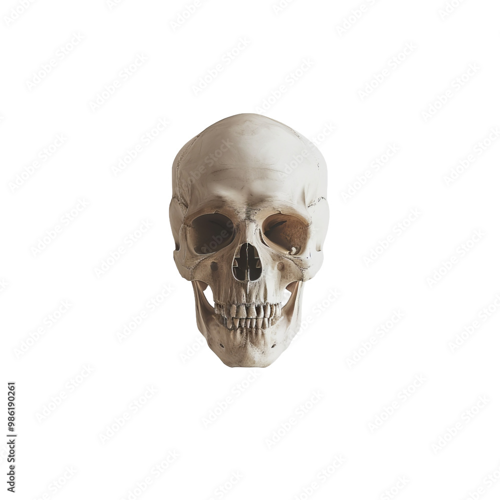 human skull isolated on white human skull isolated on white
