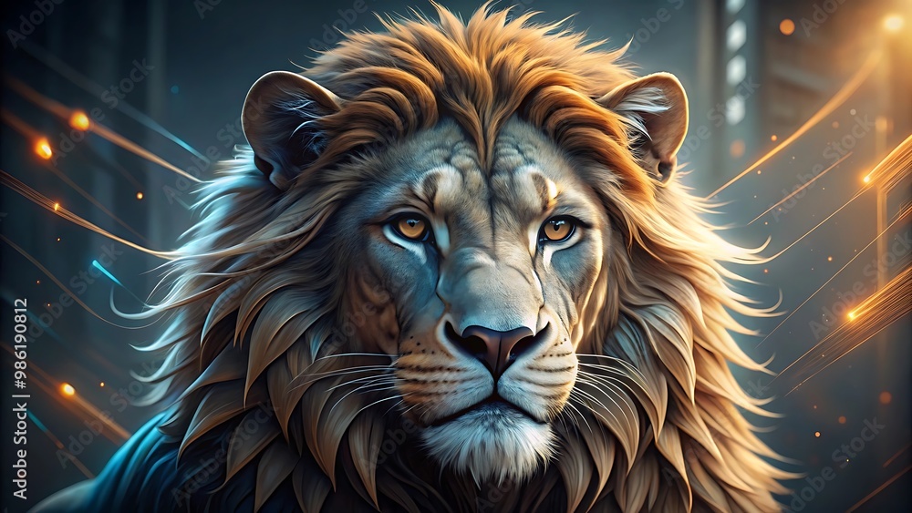 A lion as a business mascot, representing courage and leadership.
A lion as a business mascot, representing courage and leadership.