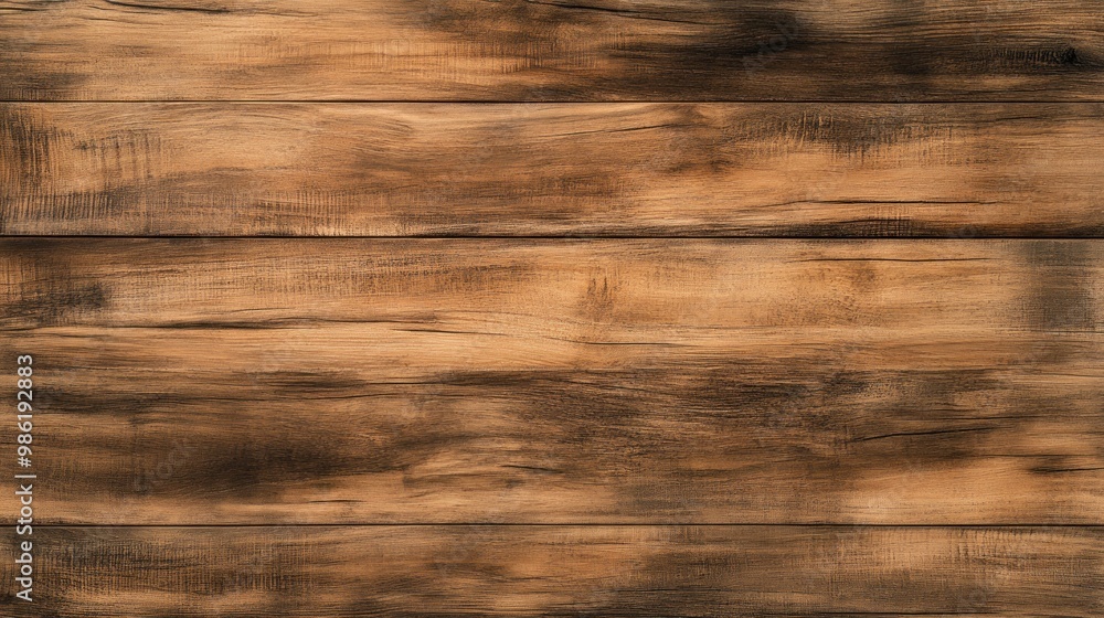 Rustic brown wooden plank background with natural texture. Rustic brown wooden plank background with natural texture.