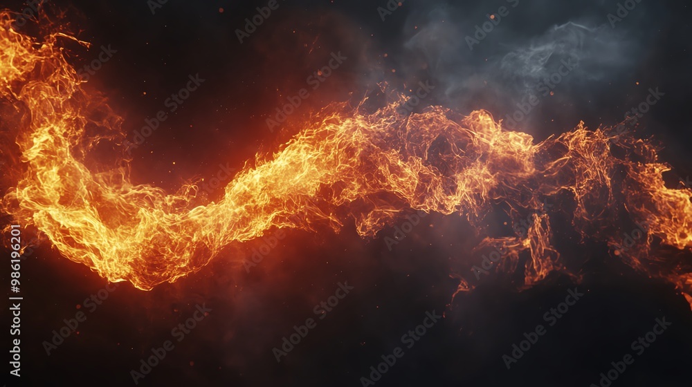 An intense, glowing flame dances against a dark backdrop, showcasing the beauty and power of fire in a striking visual display. An intense, glowing flame dances against a dark backdrop, showcasing the beauty and power of fire in a striking visual display.