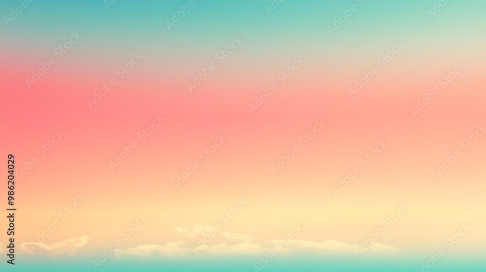 A pastel sky with soft clouds forms a gradient backdrop, capturing the gentle beauty of dawn or dusk. A pastel sky with soft clouds forms a gradient backdrop, capturing the gentle beauty of dawn or dusk.