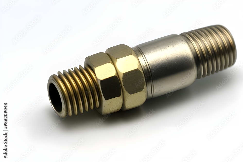 Spark Plug Isolated on White Background Spark Plug Isolated on White Background