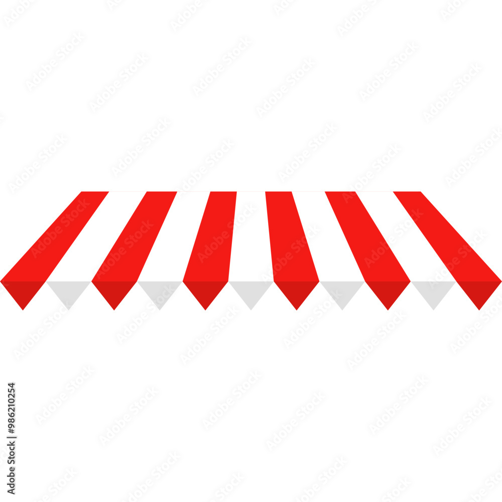 Fototapeta premium Shop Canopy Vector