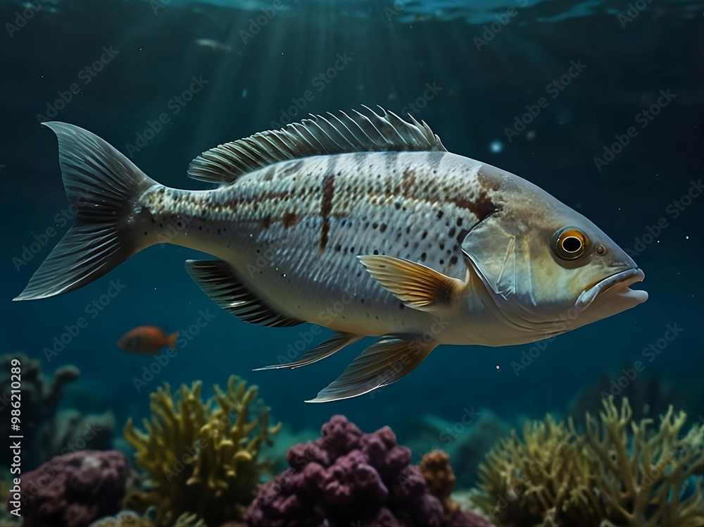 Fototapeta premium fish in aquarium