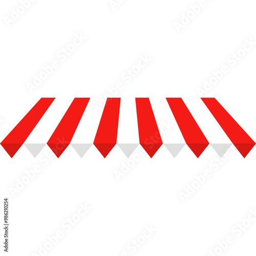 Shop Canopy Vector