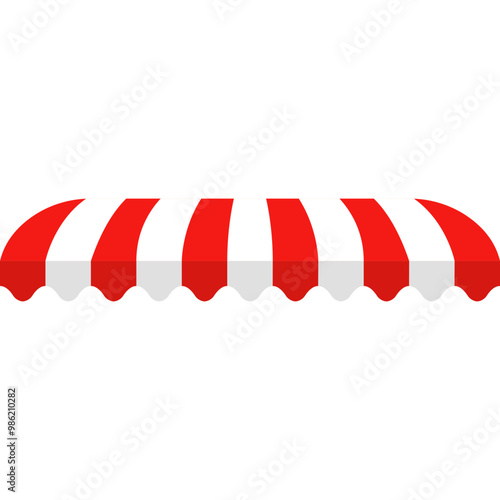 Shop Canopy Vector