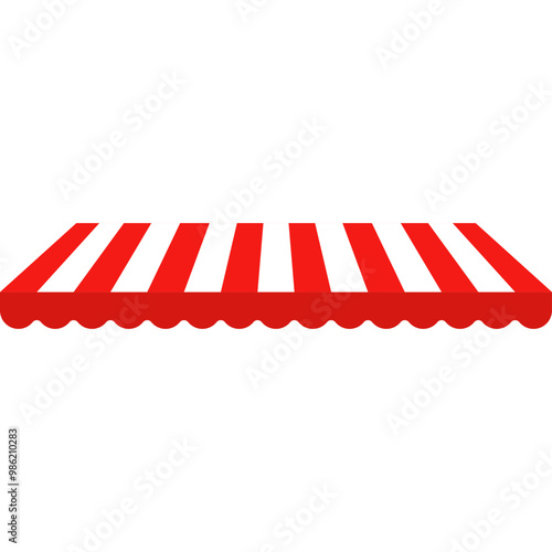 Shop Canopy Vector