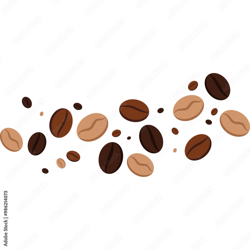Coffee Beans Illustration Coffee Beans Illustration