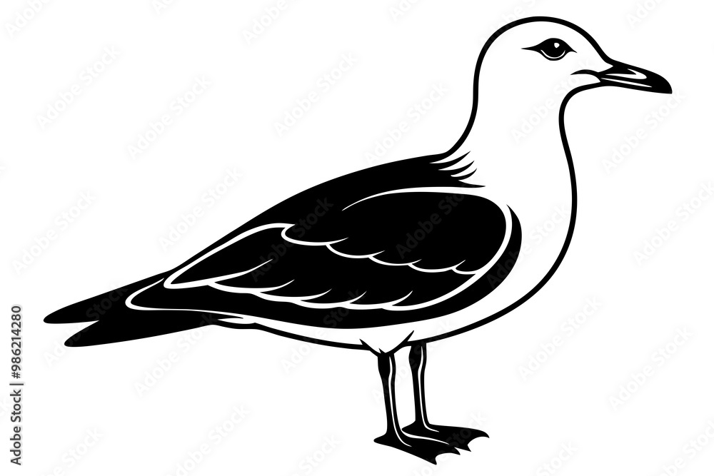 gull silhouette vector gull silhouette vector