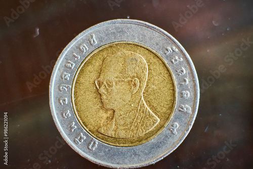 Thai coin  photo