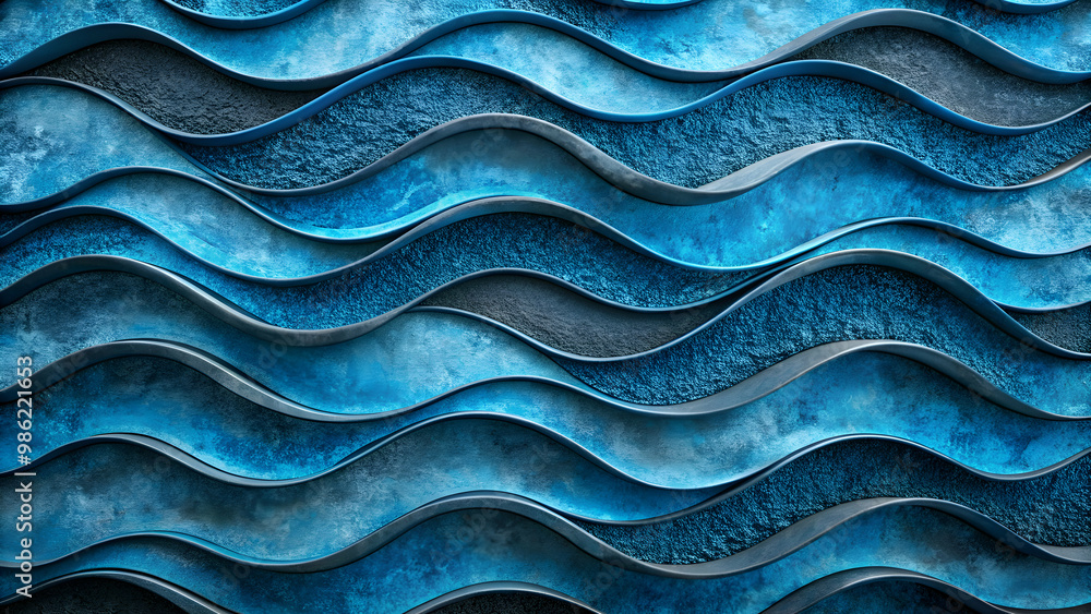 Sea wave pattern with abstract blue texture resembling modern lava stone background , ocean, waves, texture, abstract, blue Sea wave pattern with abstract blue texture resembling modern lava stone background , ocean, waves, texture, abstract, blue