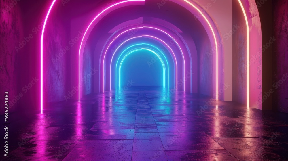 Neon color background Neon color background
