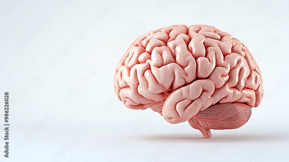 Human Brain Anatomical Model - Side View Human Brain Anatomical Model - Side View