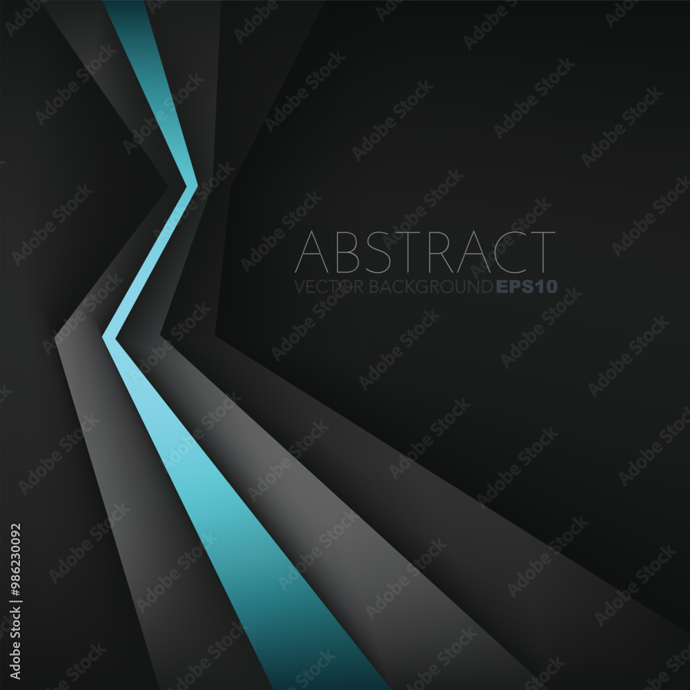 Obraz premium graphic geometric triangle overlap vector layer background for text and message design