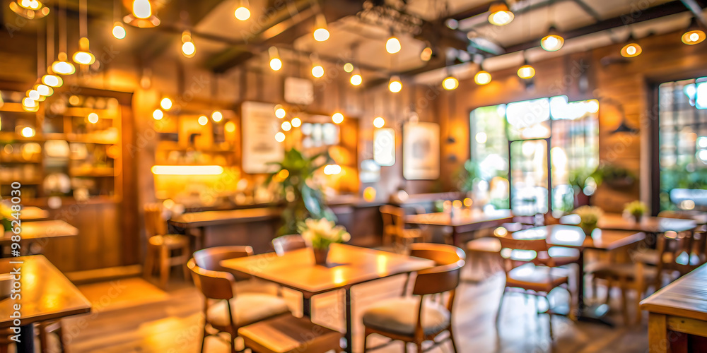 Abstract blur of cozy cafe interior with warm lighting and rustic decor, coffee shop, cafe, interior, blur, background, cozy Abstract blur of cozy cafe interior with warm lighting and rustic decor, coffee shop, cafe, interior, blur, background, cozy