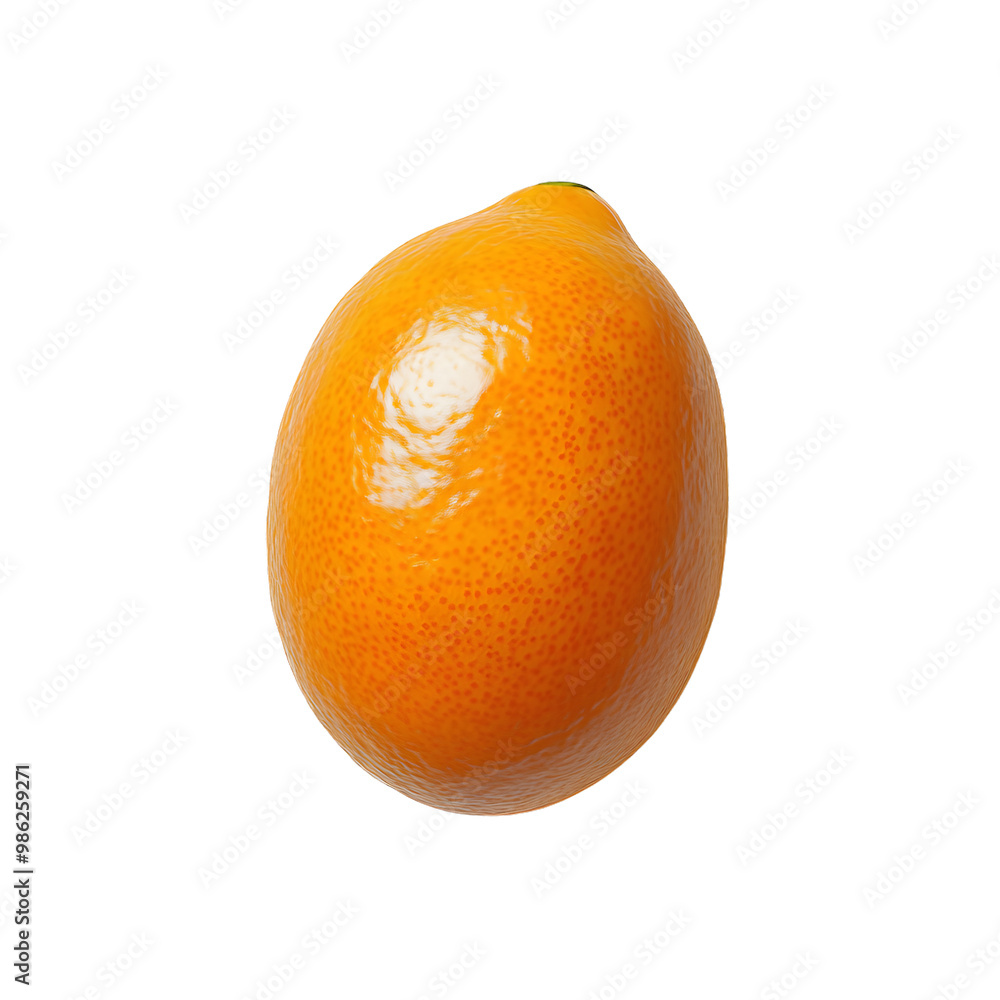 Fresh kumquat fruit isolated on transparent background Fresh kumquat fruit isolated on transparent background