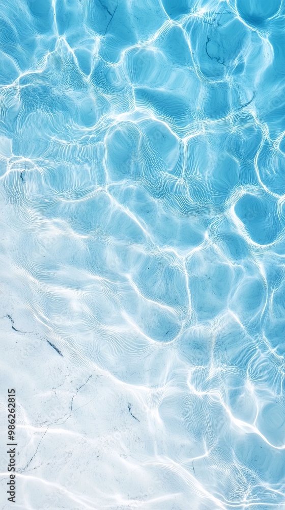 Blue Sea Water Surface