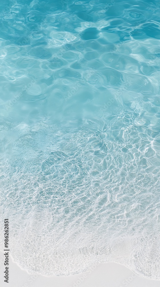 Fototapeta premium Blue Sea Water Surface