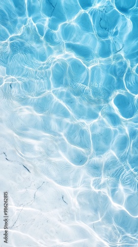 Blue Sea Water Surface
