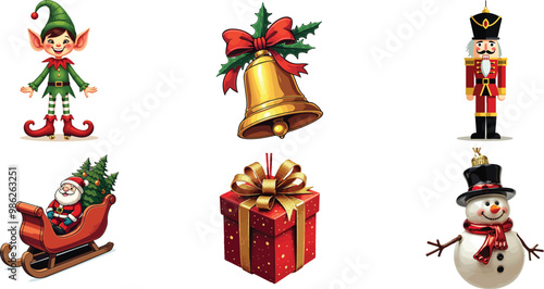 The "Christmas Magic Bundle" is a festive collection of holiday-themed items designed to bring joy and enchantment to the season. It typically includes a variety of Christmas essentials decoration.