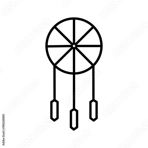 adornment line icon