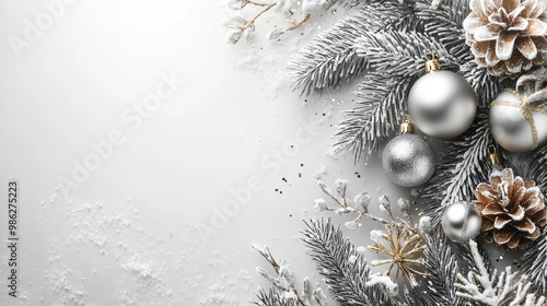 
fondo abstracto gris navidad