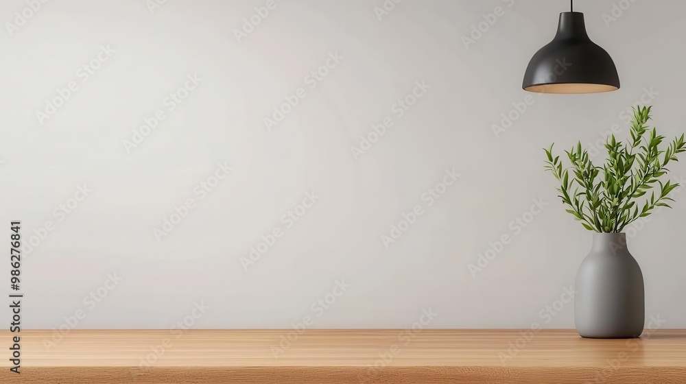 Minimalist dining room with clean table and subtle lighting, minimalistic interior, dining harmony Minimalist dining room with clean table and subtle lighting, minimalistic interior, dining harmony