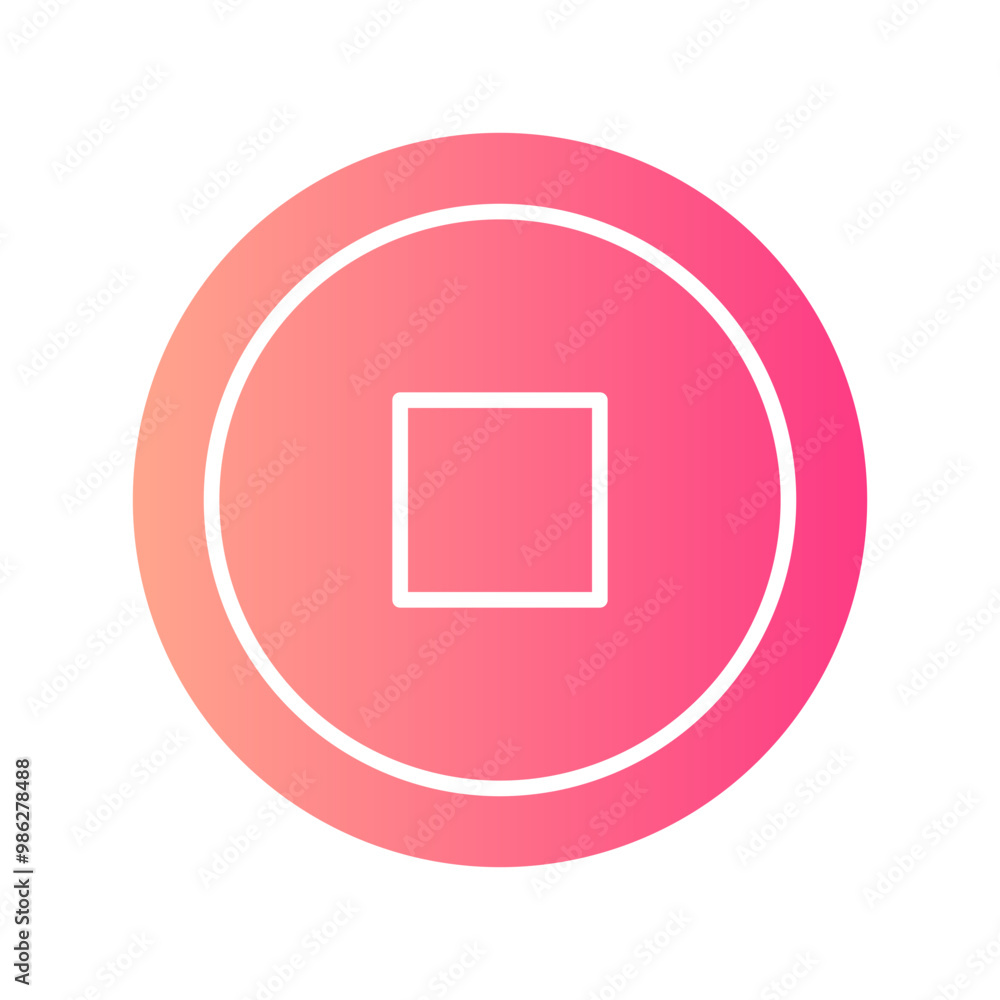 coin gradient icon coin gradient icon