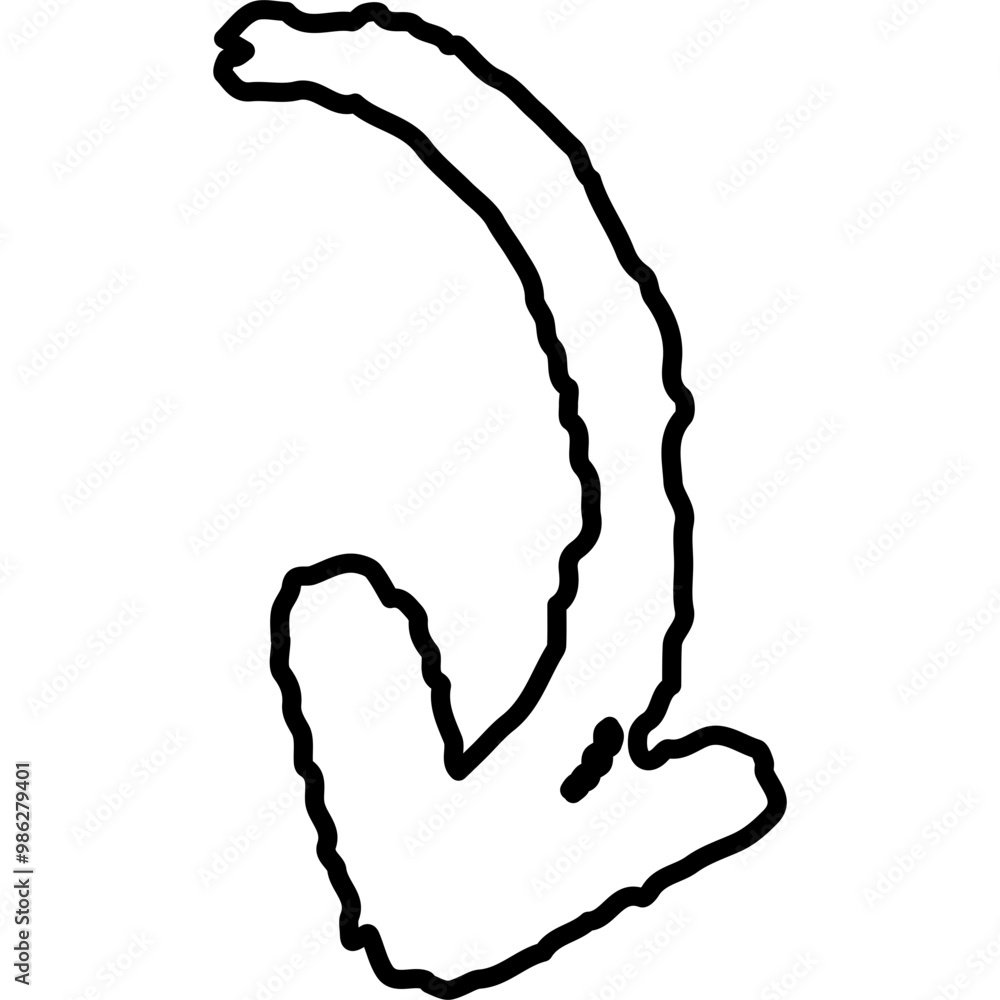 Single isolated icon with outline style icon on white background Single isolated icon with outline style icon on white background