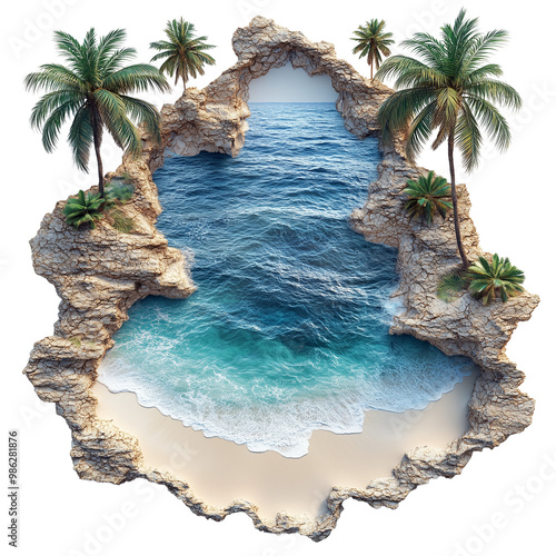 Crystal Blue Beach View