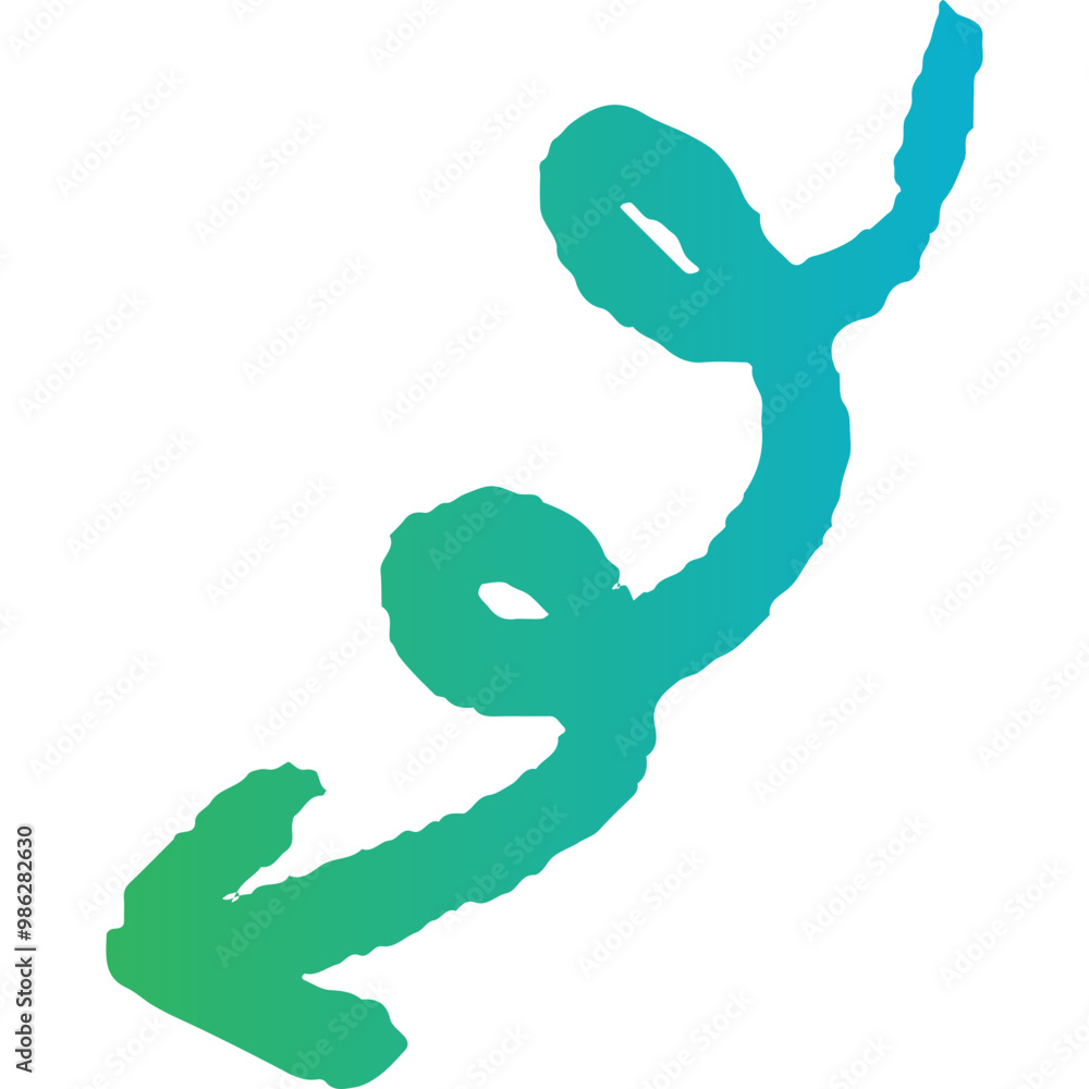 Single isolated icon with outline style icon on white background