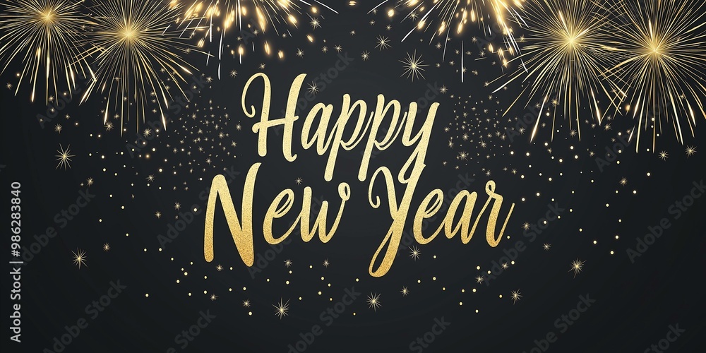 Elegant New Year Celebration Background