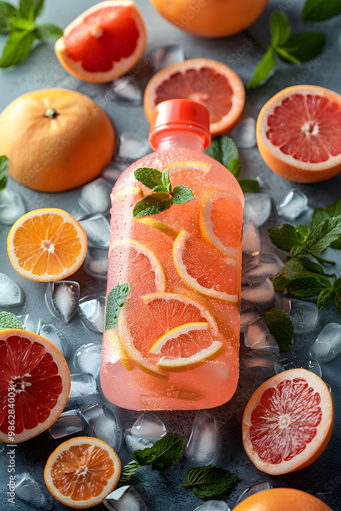 Lemonade. Lemonade from squeezed citrus, lemon or orange. A refreshing drink that is good for your health.