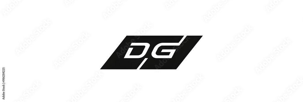 Modern, Monochrome, Minimalistic DG Company Logo Design Modern, Monochrome, Minimalistic DG Company Logo Design
