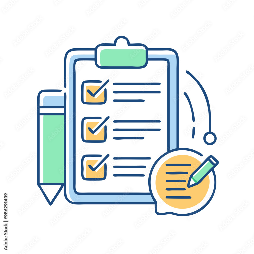 Briefing notes icon, symbol of information organization and preparation, minimalist style Briefing notes icon, symbol of information organization and preparation, minimalist style