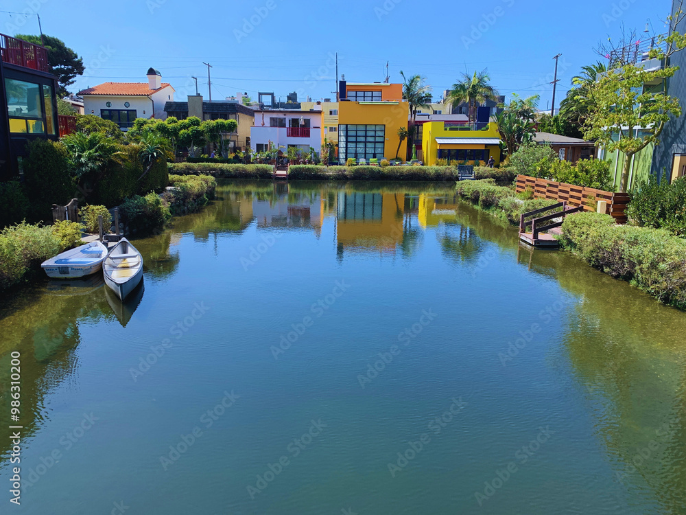 Venice Canals Los Angeles Venice Canals Los Angeles
