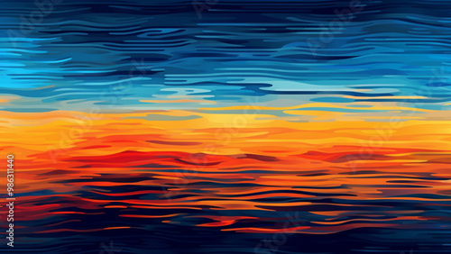 Glitch art ripple abstract background texture
