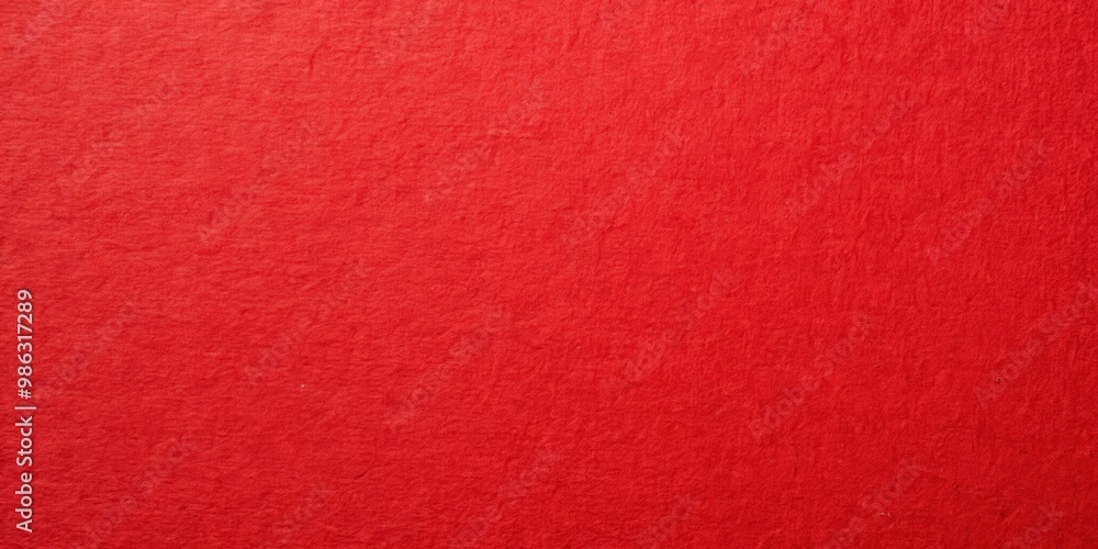 Close-up shot of the vibrant red paper with a dense cardboard texture Close-up shot of the vibrant red paper with a dense cardboard texture