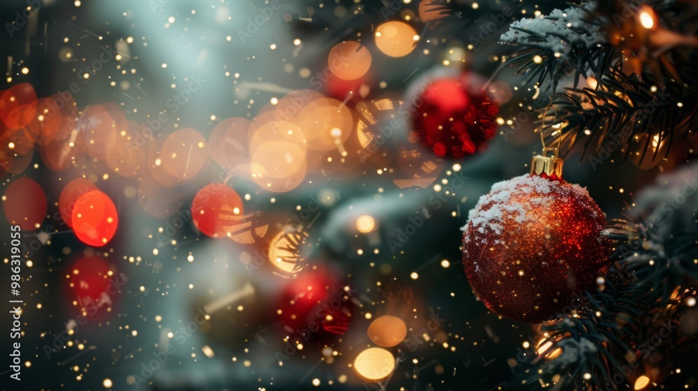 Merry Christmas and Happy New Year Holiday background. Xmas banner and web poster. Festive Greeting card Merry Christmas and Happy New Year Holiday background. Xmas banner and web poster. Festive Greeting card